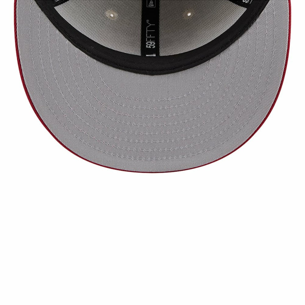 Pittsburgh Pirates New Era 2024 Fourth of July Low Profile 59FIFTY Fitted Hat - Khaki/Red - New Era Online