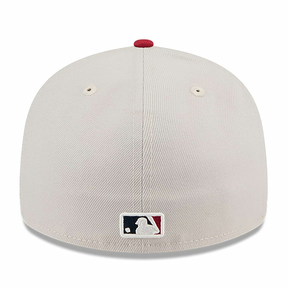 Los Angeles Angels New Era 2024 Fourth of July Low Profile 59FIFTY Fitted Hat - Khaki/Red - New Era Lifestyle