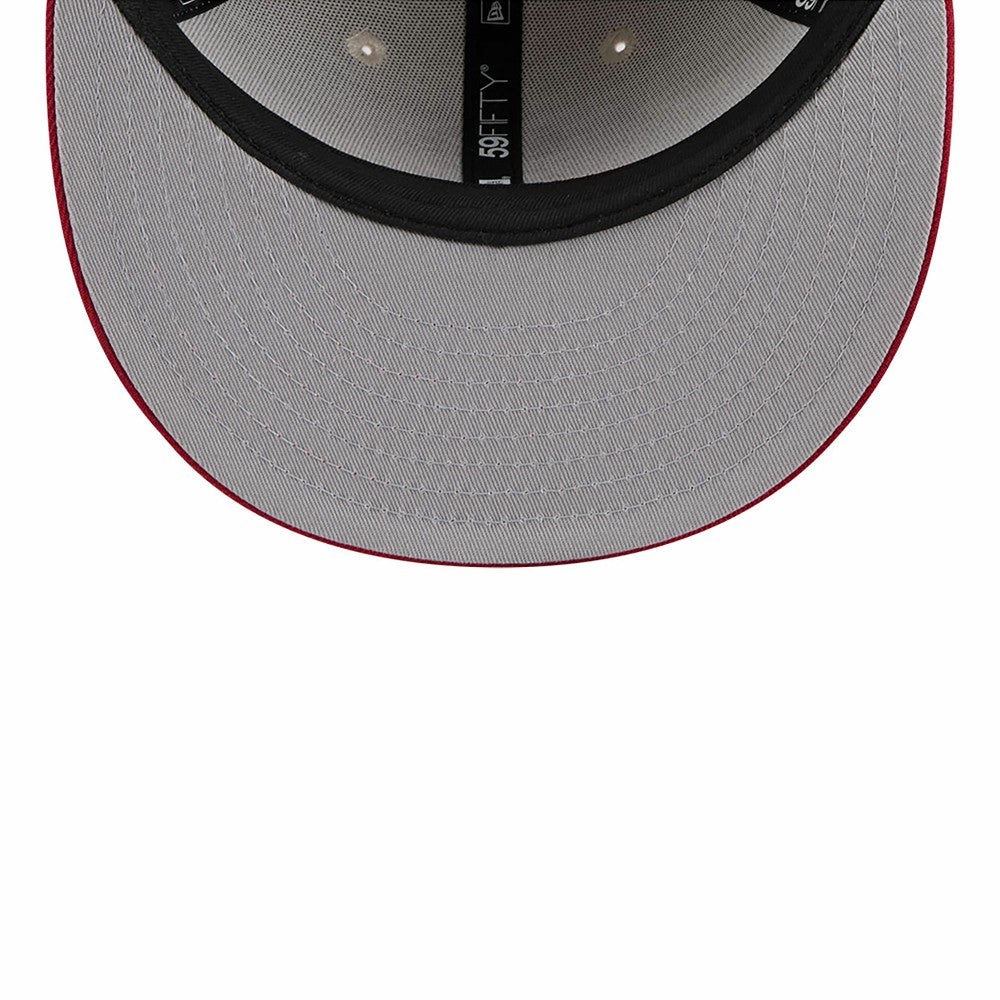 Los Angeles Angels New Era 2024 Fourth of July Low Profile 59FIFTY Fitted Hat - Khaki/Red - New Era Lifestyle