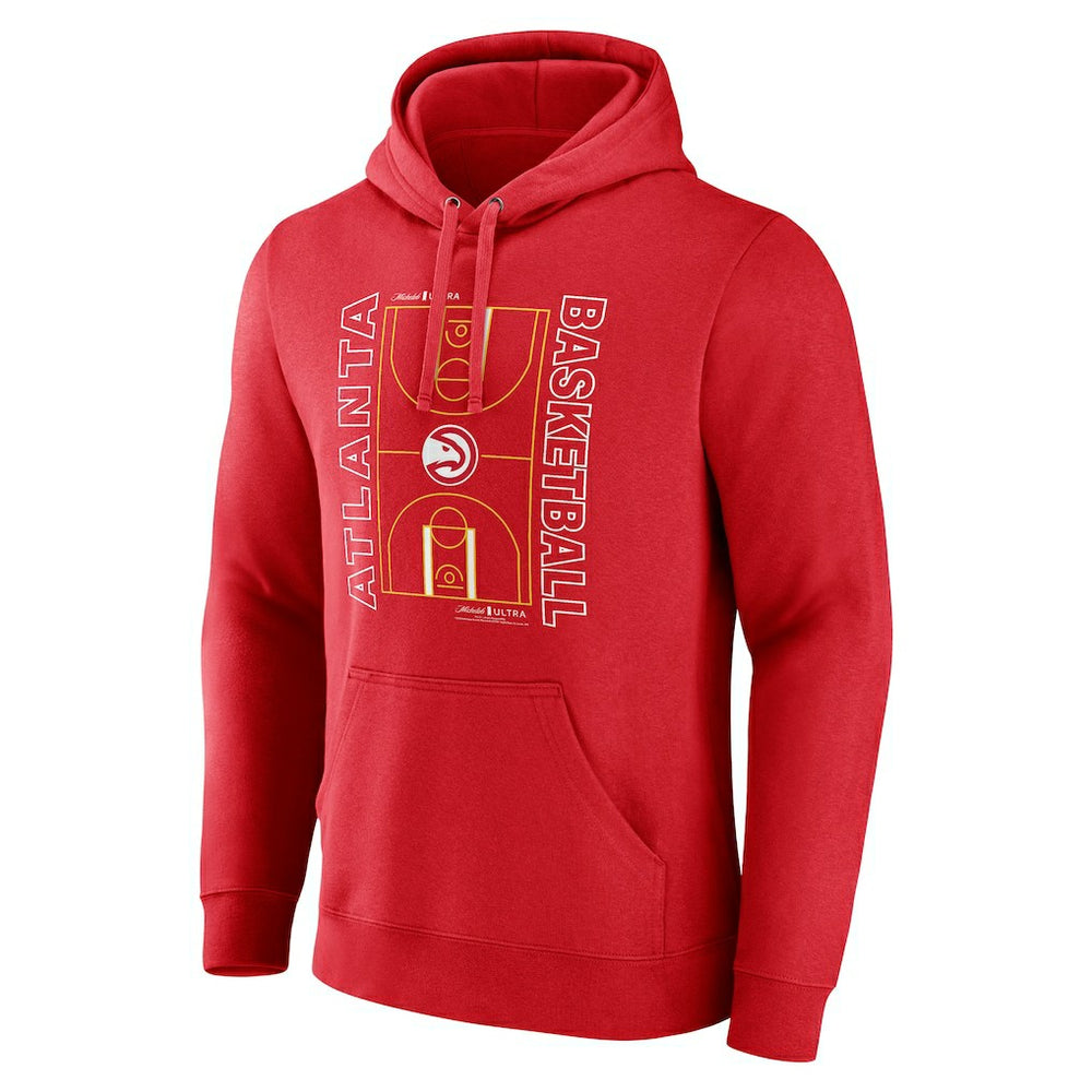 Atlanta Hawks Michelob Ultra Full Court Pullover Hoodie - Red
