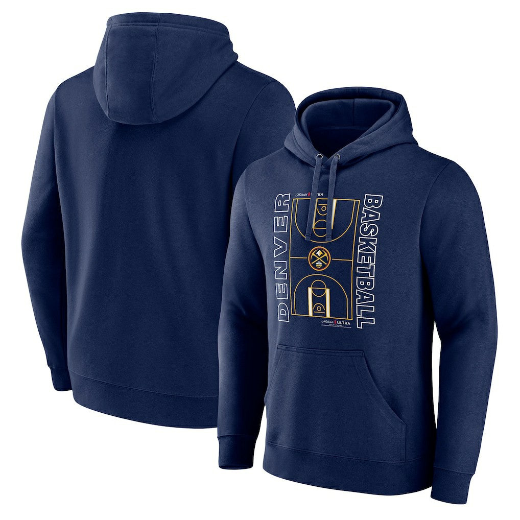 Denver Nuggets Michelob Ultra Full Court Pullover Hoodie - Navy