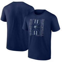Memphis Grizzlies Michelob Ultra Full Court T-Shirt - Navy