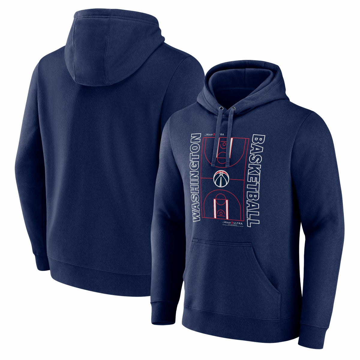 Washington Wizards Michelob Ultra Full Court Pullover Hoodie - Navy