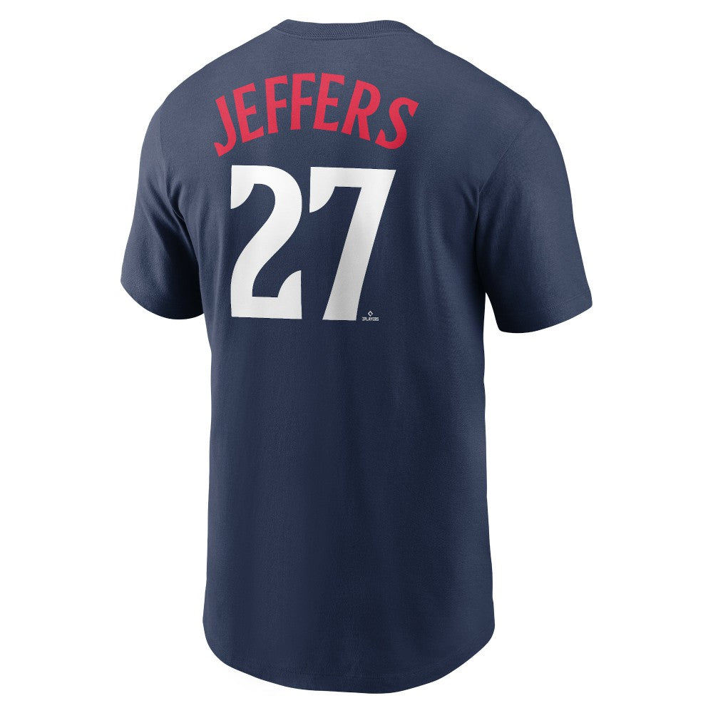 Ryan Jeffers Minnesota Twins Nike Player Name & Number T-Shirt - Navy - Nike Online