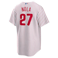 Aaron Nola Philadelphia Phillies Nike Home Replica Player Jersey - White - Nike Lifestyle