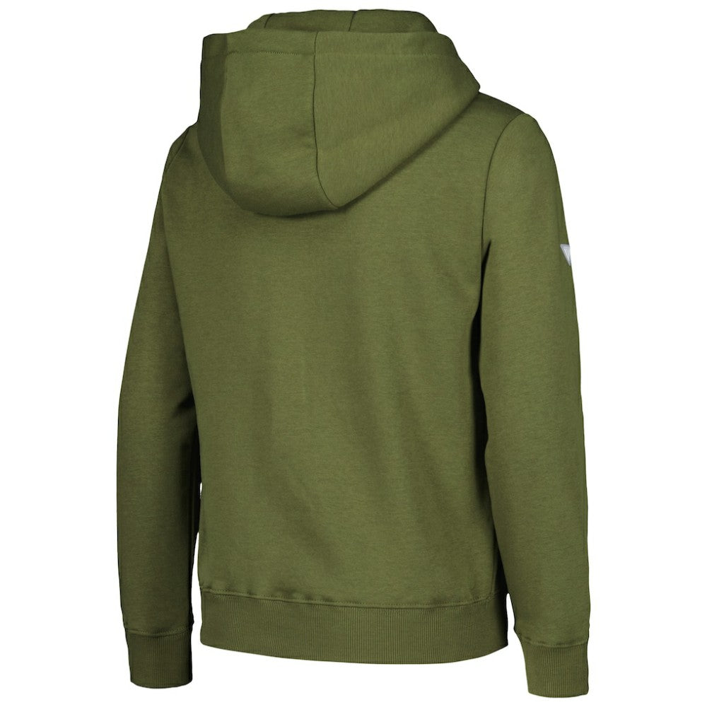 Colorado Avalanche Levelwear Youth Podium Fleece Pullover Hoodie - Olive - NHL 200791947