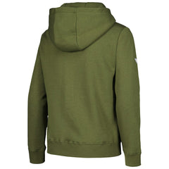 Vegas Golden Knights Levelwear Youth Podium Fleece Pullover Hoodie - Olive - NHL 200791949