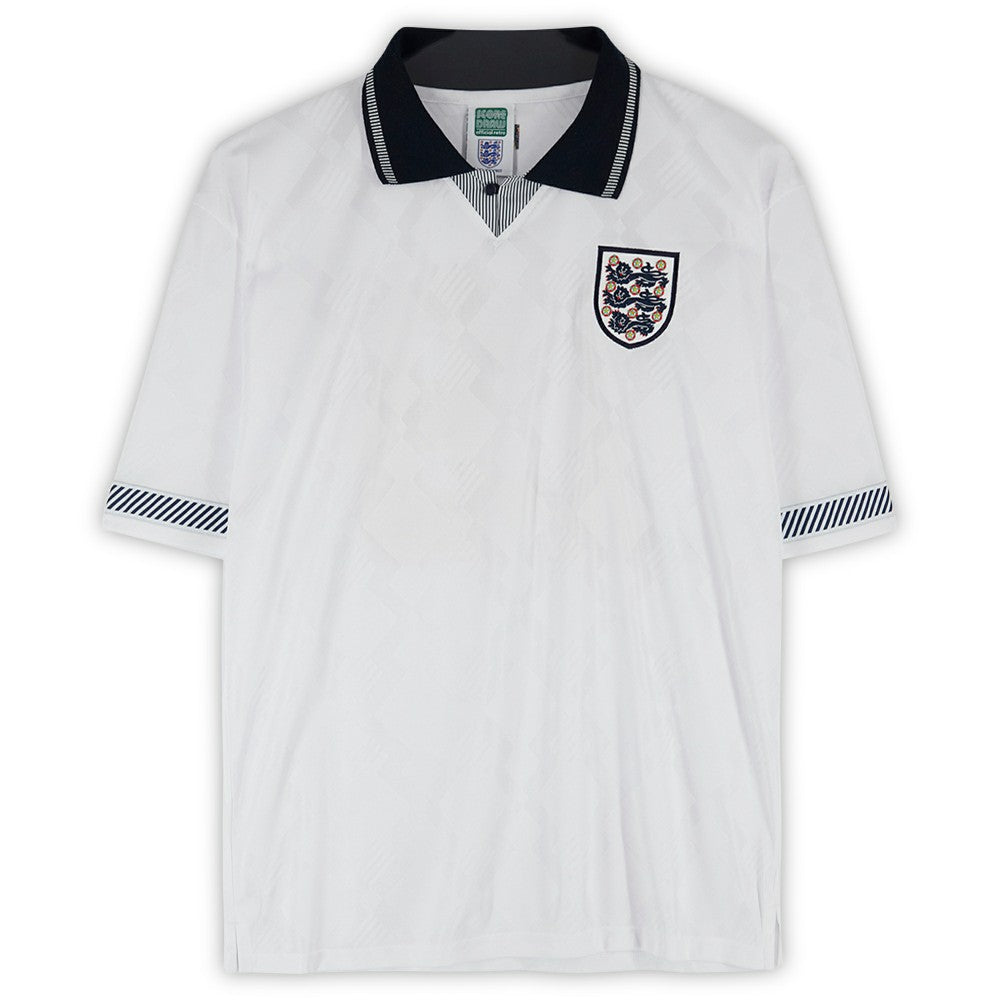Paul Gascoigne England National Team Autographed 1990 Home Jersey - Fanatics