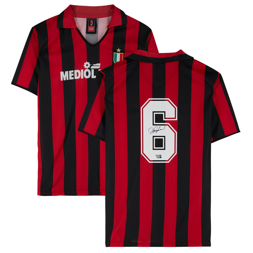 Franco Baresi AC Milan Autographed 1988 Home Jersey - Fanatics for sale