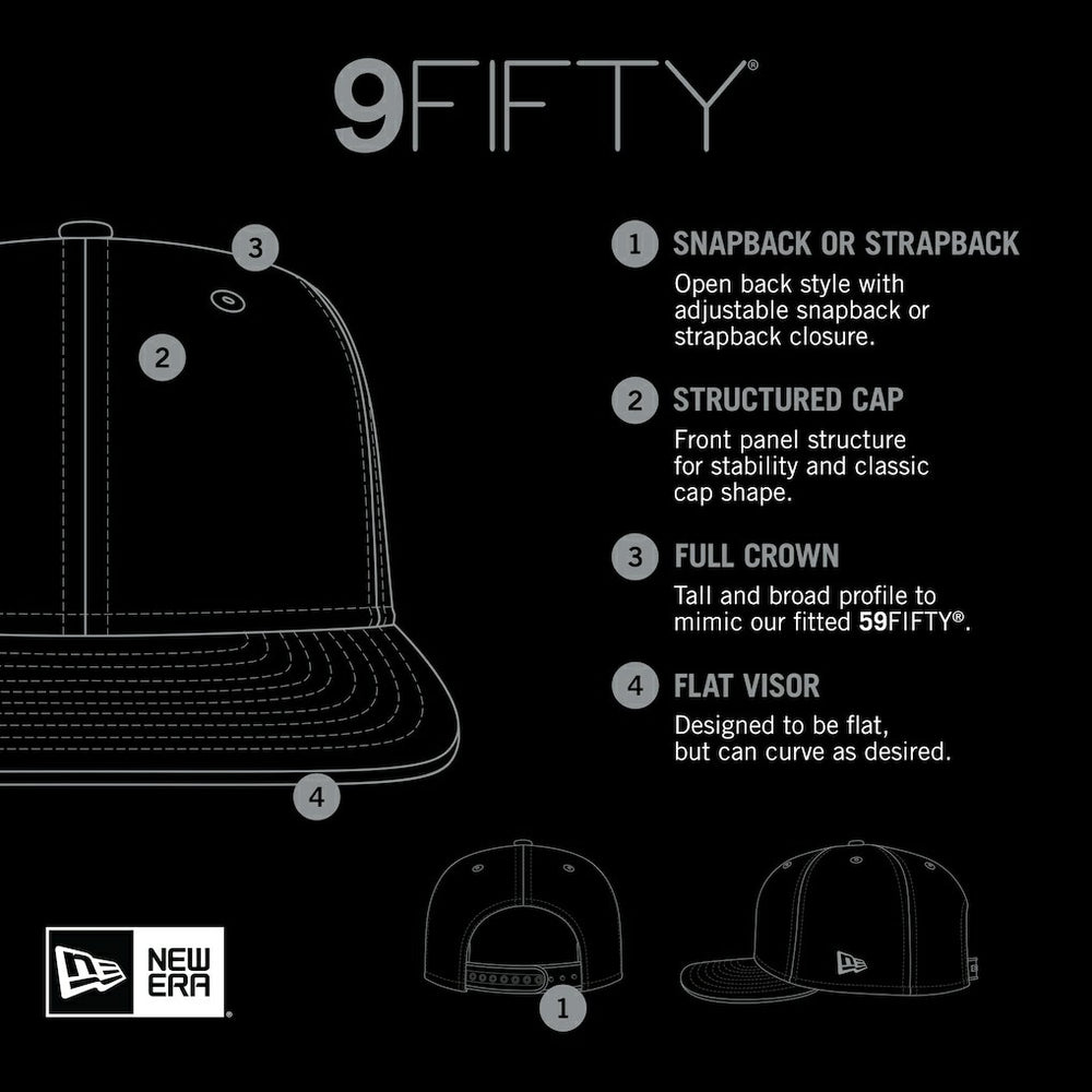 Philadelphia Eagles New Era Team Establish 9FIFTY Snapback Hat Midnight Green/Black