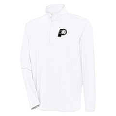 Indiana Pacers Antigua Hunk Quarter-Zip Top White