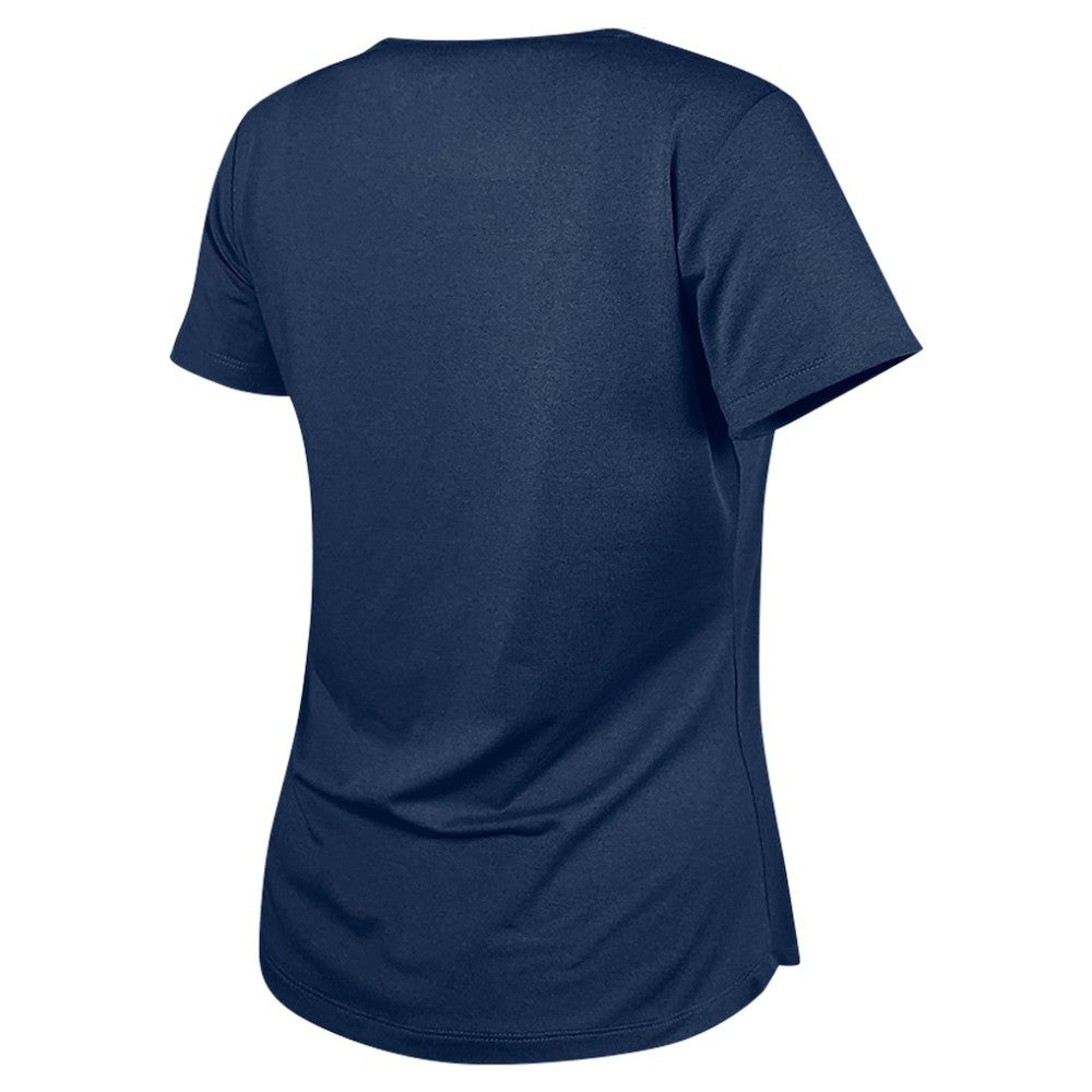 Chicago Cubs New Era Women's Americana T-Shirt - Navy - New Era Sale