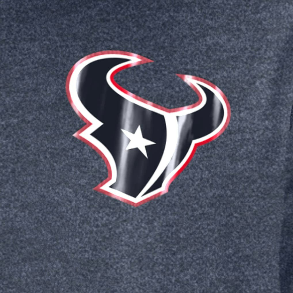 Houston Texans New Era 2024 NFL Training Camp T-Shirt Heather Navy