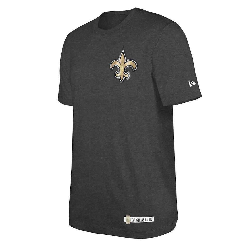 New Orleans Saints New Era 2024 NFL Training Camp T-Shirt Heather Black