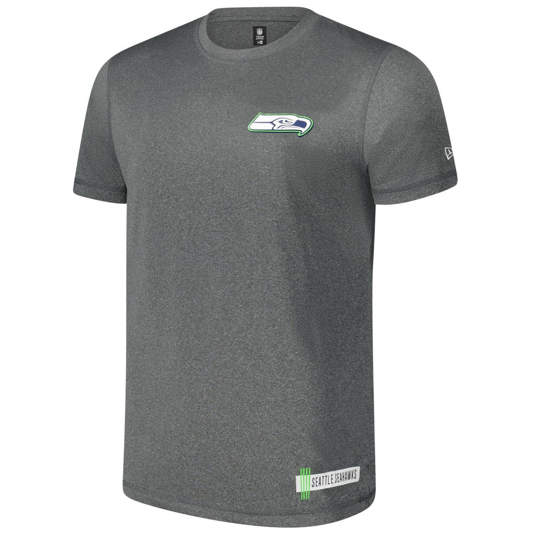 Seattle Seahawks New Era 2024 NFL Training Camp T-Shirt Heather Charcoal
