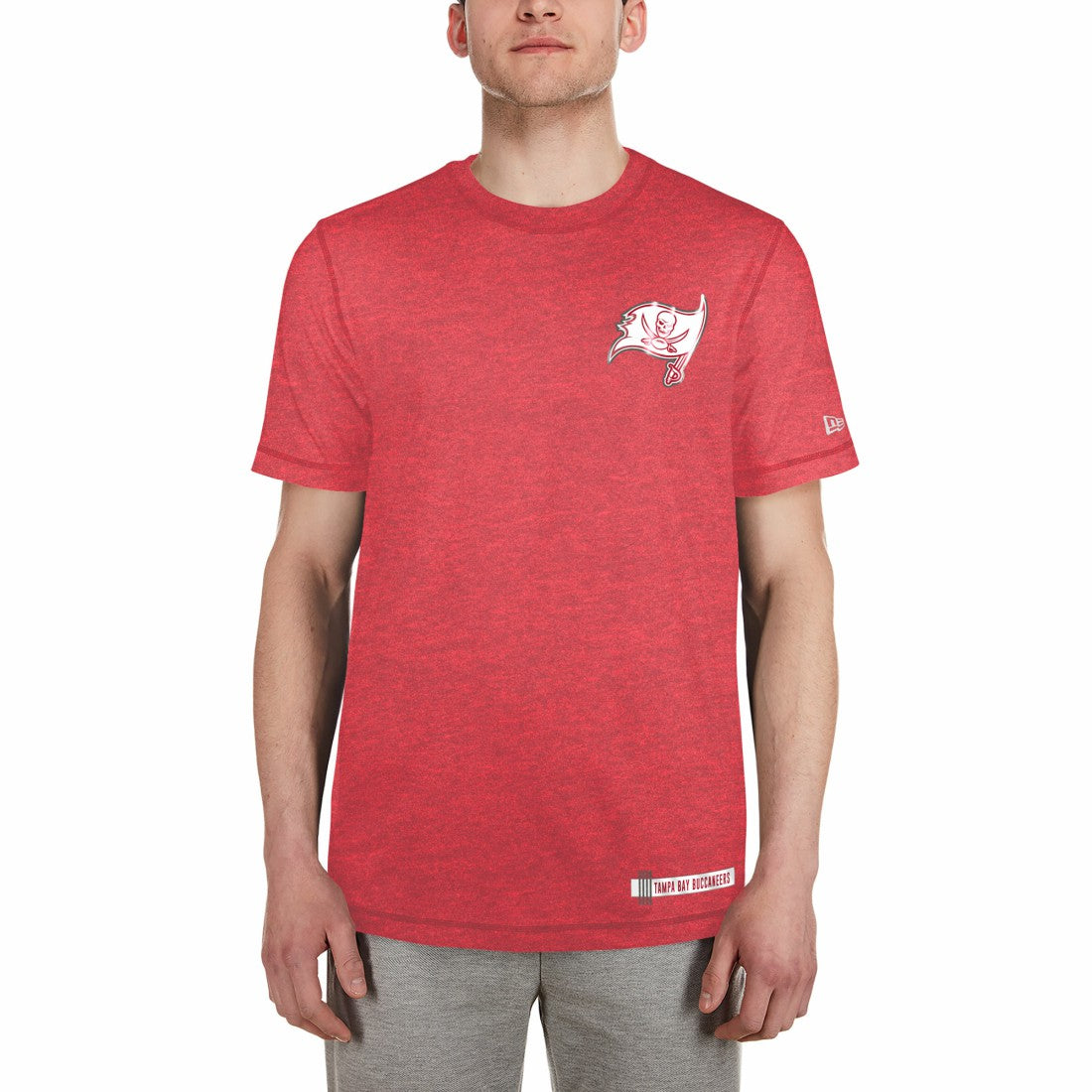 Tampa Bay Buccaneers New Era 2024 NFL Training Camp T-Shirt Heather Red