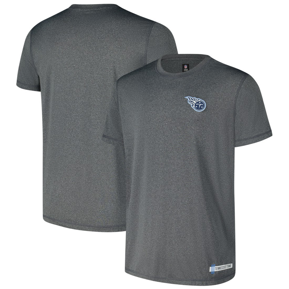 Tennessee Titans New Era 2024 NFL Training Camp T-Shirt Heather Navy