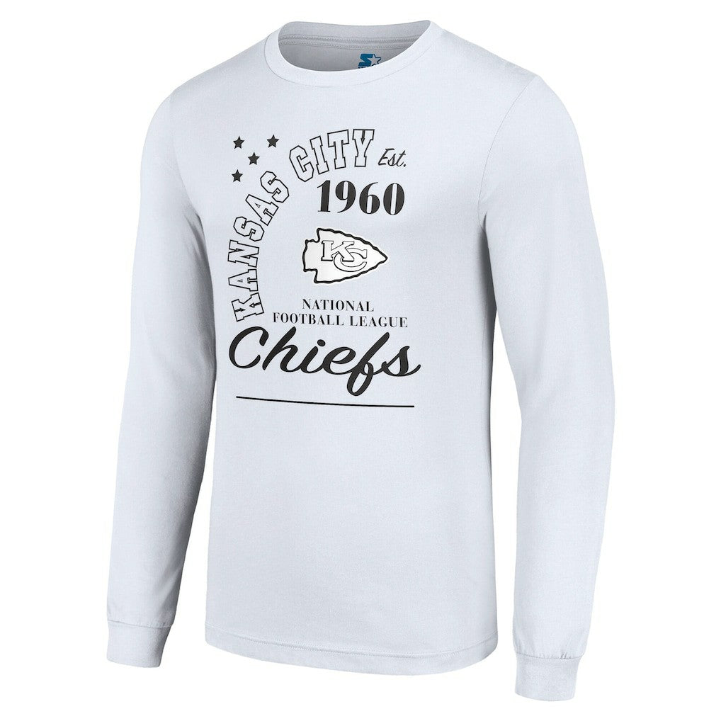 Kansas City Chiefs Starter Arch City Long Sleeve T-Shirt White