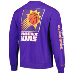 Phoenix Suns Hardwood Classics There and Back Pullover Sweatshirt Purple | Mitchell & Ness for sale