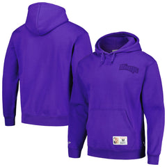 Sacramento Kings Hardwood Classics Tonal Pullover Hoodie Purple | Mitchell & Ness US