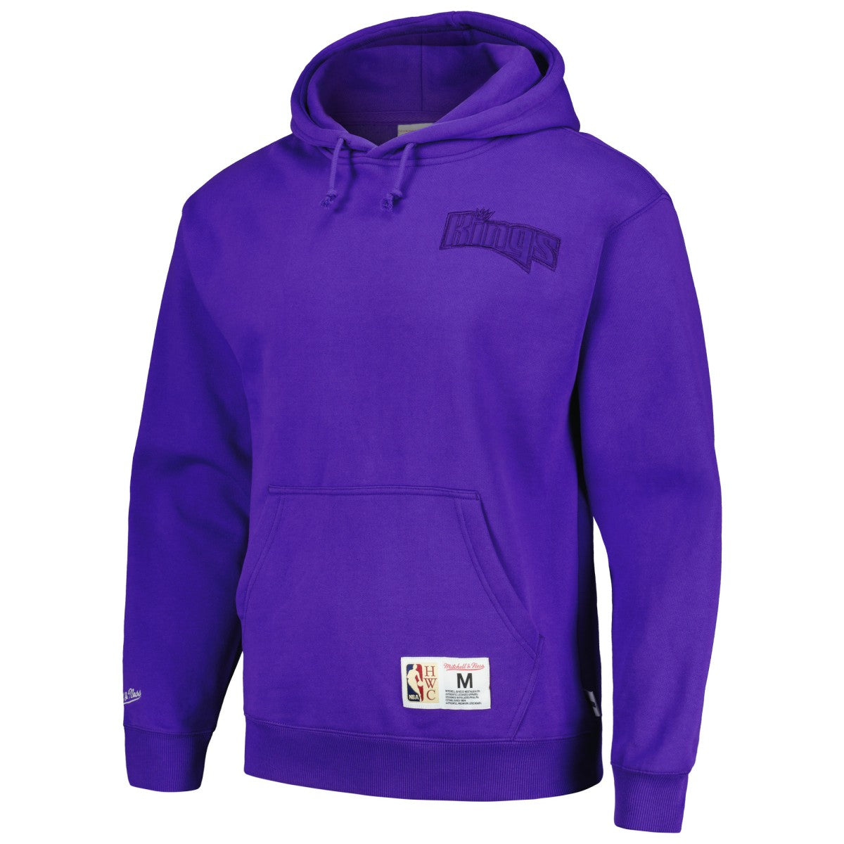 Sacramento Kings Hardwood Classics Tonal Pullover Hoodie Purple | Mitchell & Ness US