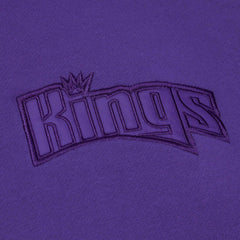 Sacramento Kings Hardwood Classics Tonal Pullover Hoodie Purple | Mitchell & Ness US