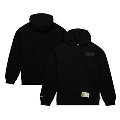 Toronto Raptors Hardwood Classics Tonal Pullover Hoodie Black | Mitchell & Ness outlet