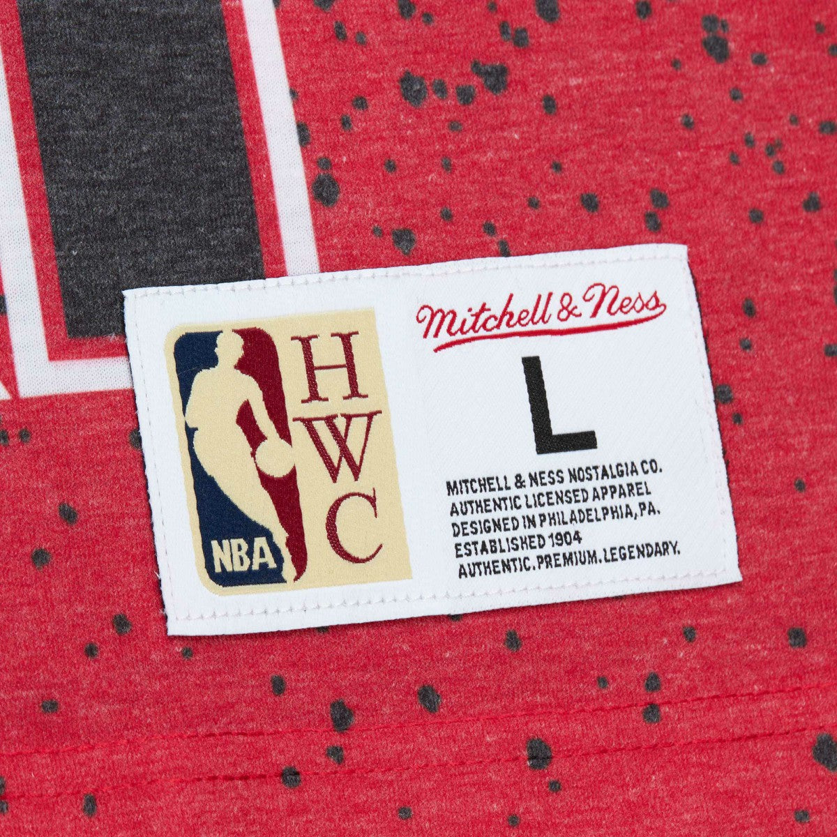 Miami Heat Hardwood Classics 2006 NBA Champions Champ City T-Shirt Red | Mitchell & Ness US