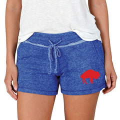 Buffalo Bills Concepts Sport Women's Mainstream Terry Lounge Shorts Royal