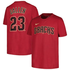 Zac Gallen Arizona Diamondbacks Nike Youth Name & Number T-Shirt - Red - Nike Online