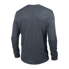 Seattle Kraken Champion Multi-Logo Tri-Blend Long Sleeve T-Shirt - Heather Navy - NHL 200838109