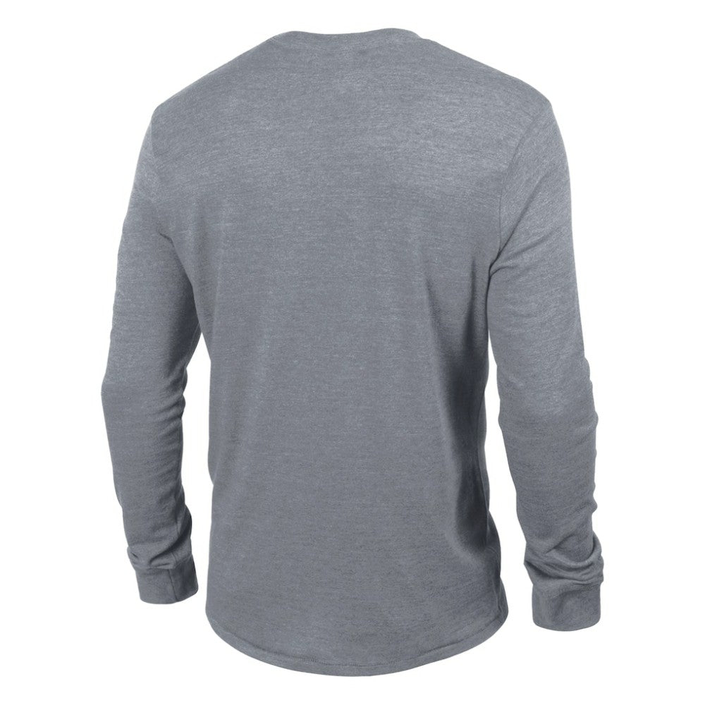 Philadelphia Flyers Champion Tri-Blend Dual-Stripe Long Sleeve T-Shirt - Heather Gray - NHL 200838125