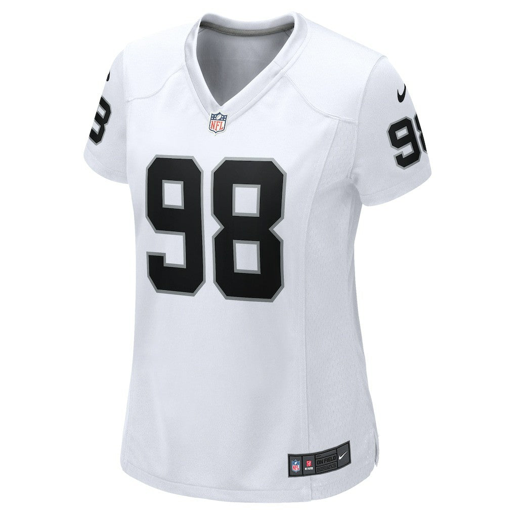 Nike Maxx Crosby Las Vegas Raiders Women's Game Jersey White