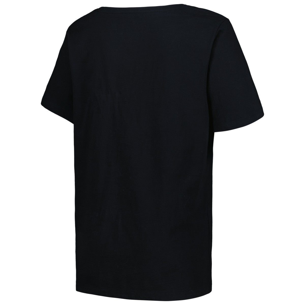 New Orleans Pelicans Profile Women's Plus Size Arch Over Logo V-Neck T-Shirt Black