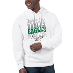 Philadelphia Eagles Starter Unisex Throwback Name Drop Pullover Hoodie White
