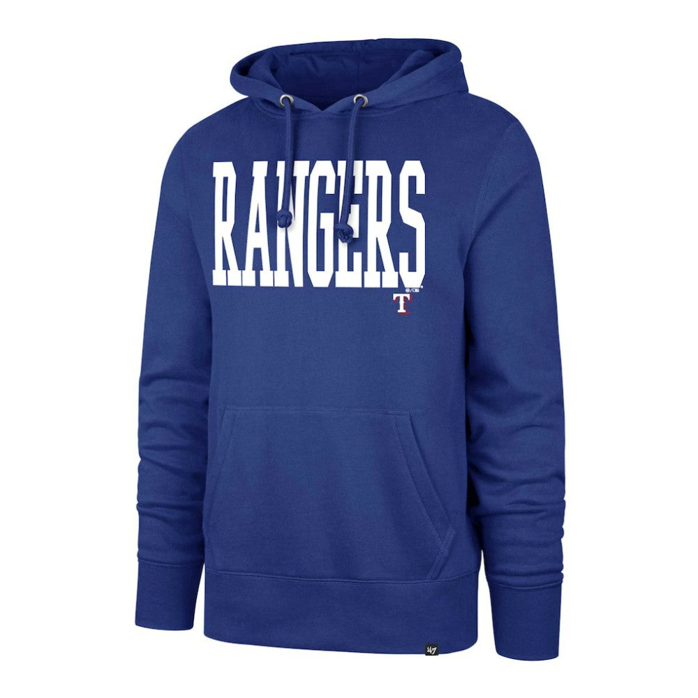 Texas Rangers '47 Dime Headline Pullover Hoodie - Royal - 47 brand on Sale