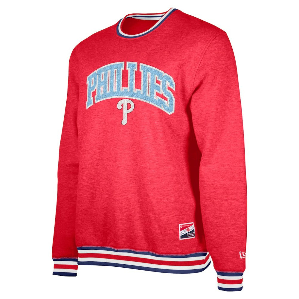 Philadelphia Phillies New Era Pullover Sweatshirt - Red - New Era on Sale