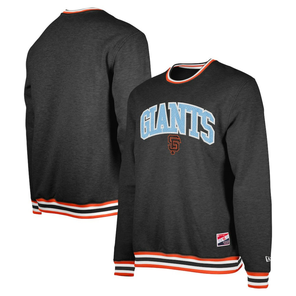 San Francisco Giants New Era Pullover Sweatshirt - Black - New Era Lifestyle