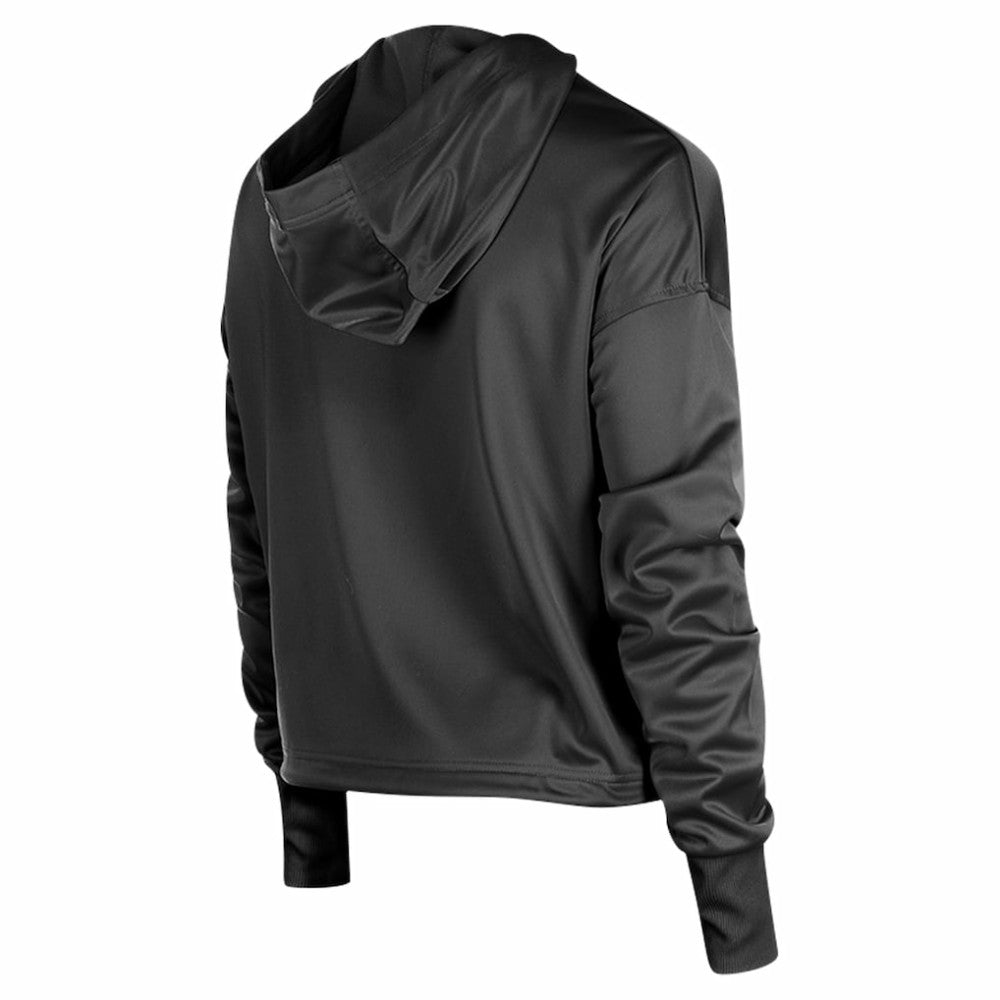 San Francisco Giants New Era Women's Half-Zip Hoodie - Black - New Era Sale