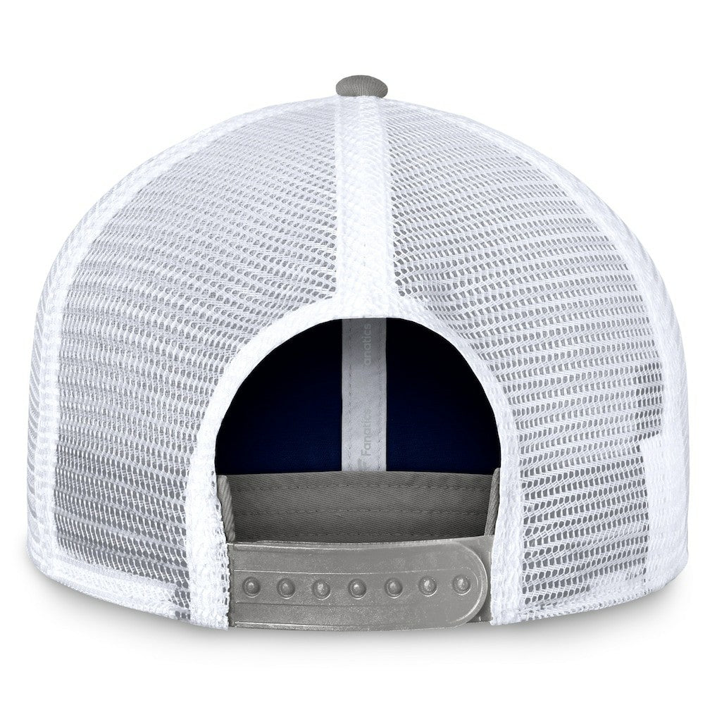 Fanatics Dallas Cowboys Bench Trucker Adjustable Hat Navy/Gray