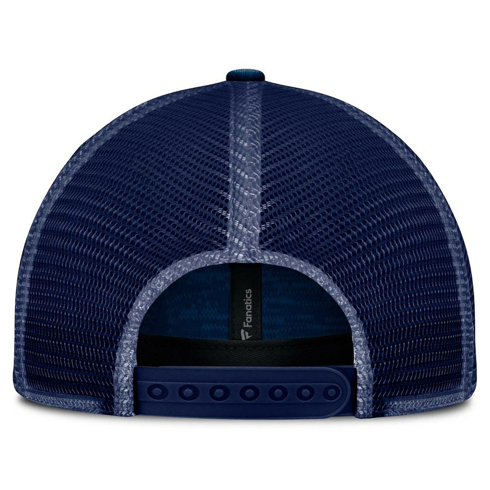 Fanatics Dallas Cowboys Fundamentals Challenge Trucker Adjustable Hat Navy