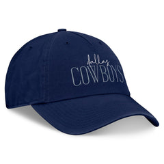 Fanatics Dallas Cowboys Women's Fundamentals Review Adjustable Hat Navy