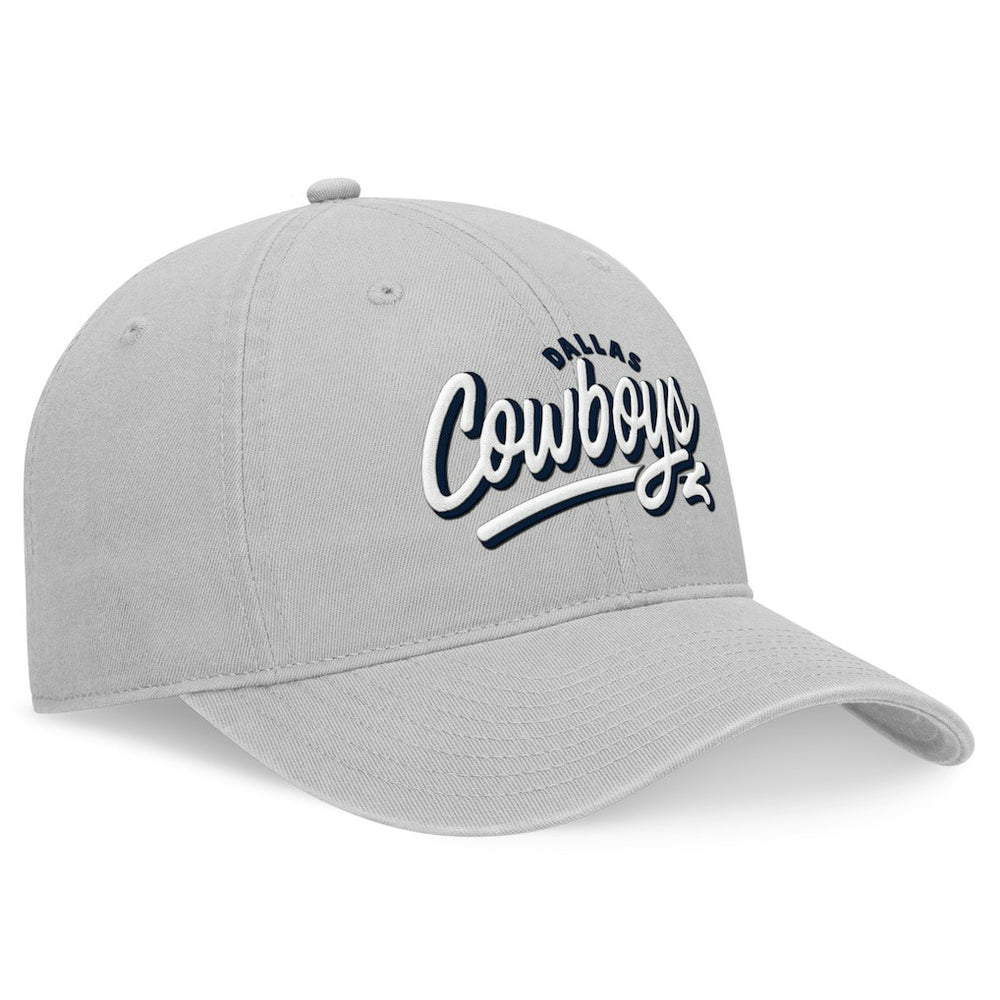 Fanatics Dallas Cowboys Women's Rustic Kickoff Adjustable Hat  Gray