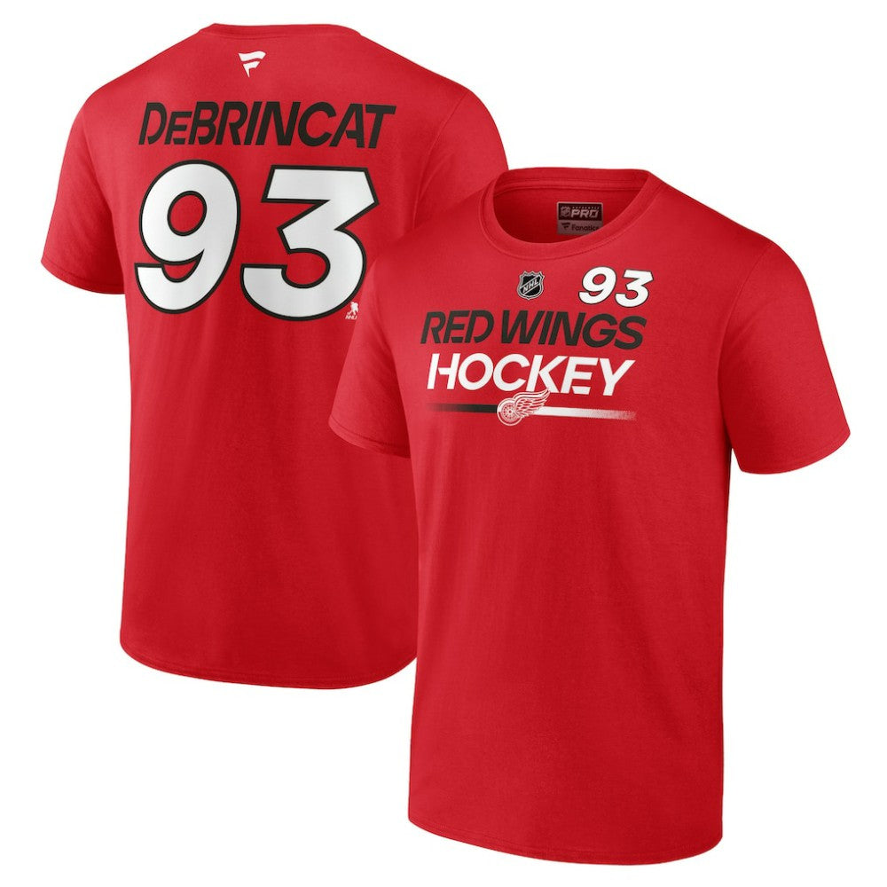 Alex DeBrincat Detroit Red Wings Fanatics  Authentic Pro Prime Name & Number T-Shirt - Red - NHL 200852375