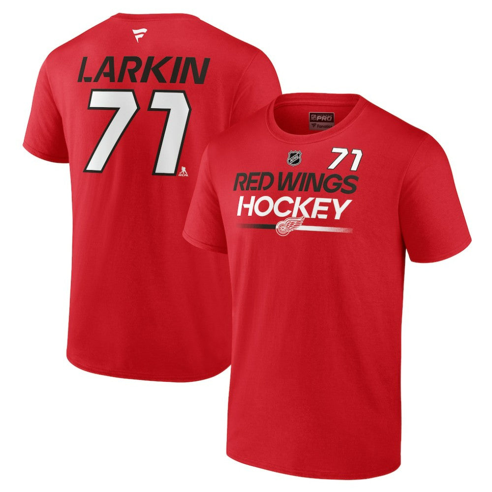 Dylan Larkin Detroit Red Wings Fanatics  Authentic Pro Prime Name & Number T-Shirt - Red - NHL 200852376