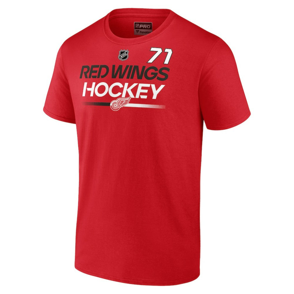 Dylan Larkin Detroit Red Wings Fanatics  Authentic Pro Prime Name & Number T-Shirt - Red - NHL 200852376