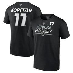 Anze Kopitar Los Angeles Kings Fanatics  Authentic Pro Prime Name & Number T-Shirt - Black - NHL 200852451