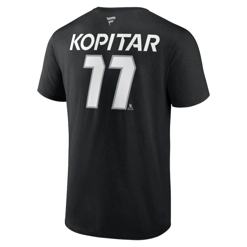 Anze Kopitar Los Angeles Kings Fanatics  Authentic Pro Prime Name & Number T-Shirt - Black - NHL 200852451