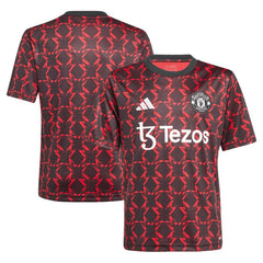 Manchester United Youth 2024/25 Pre-Match Top Black - Adidas outlet
