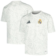 Real Madrid Youth 2024/25 Pre-Match Top White - Adidas sale